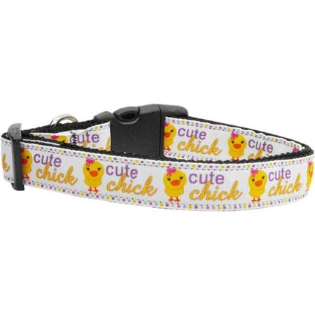 UNCONDITIONAL LOVE Cute Chick Nylon Ribbon Collars Large UN805113